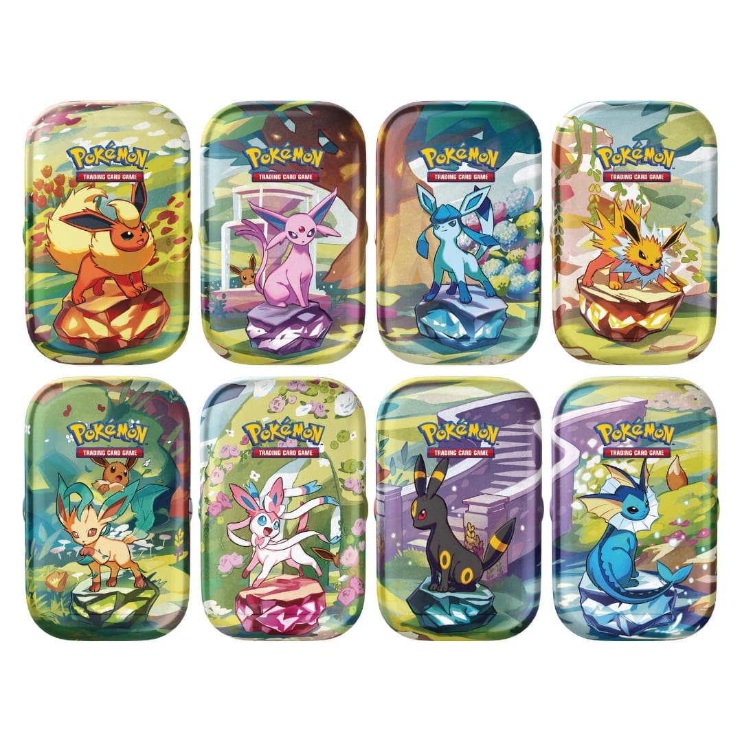Scarlet & Violet Prismatic Evolutions Mini Tin - Assorted