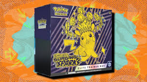 Unboxing the Pokémon TCG Surging Sparks Elite Trainer Box