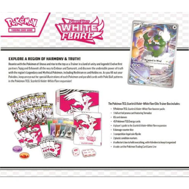 Pokemon Scarlet & Violet White Flare Elite Trainer Box